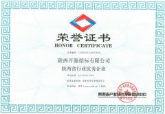 陜西省行業優秀企業
